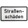 ORIGINAL Verkehrszeichen 1007-34 Straßenschäden Strassen-schild 330 x 600 mm RA1