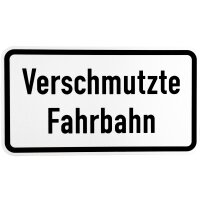 ORIGINAL Verkehrszeichen 1007-35 Verschmutzte Fahrbahn...