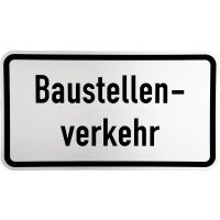 ORIGINAL Verkehrszeichen 1007-38 Baustellenverkehr...