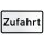 ORIGINAL Verkehrszeichen 1007-62 " Zufahrt " Strassen-schild 1012 RA1 231x420 mm