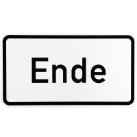 ORIGINAL Verkehrszeichen 1012-31 " Ende "...