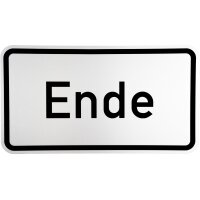 ORIGINAL Verkehrszeichen 1012-31 " Ende "...