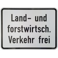 ORIGINAL Verkehrszeichen Nr.1026-38 Land- und forstwirtschaftlicher Verkehr frei