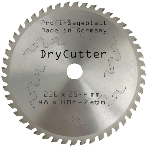Hartmetall Sägeblatt 230 x 25,4 mm Dry-Cutter 48 Zähne FWW