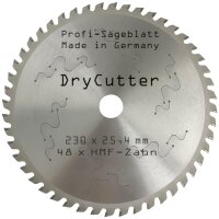 Hartmetall Sägeblatt 230 x 25,4 mm Dry-Cutter 48...