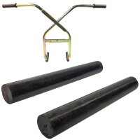 2 Stück Ersatzgummi für Bordsteinträger