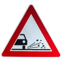 ORIGINAL Verkehrsschild 101-52 Splitt Schotter...