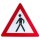 ORIGINAL Verkehrsschild 133-10 " Fußgänger " Rechts RA2 900 mm Strassenschild