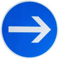 ORIGINAL Verkehrsschild 211 600 mm Vorgeschriebene...