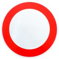 Original Verkehrszeichen Nr. 250 Verbot für Fahrzeuge aller Art 600mm Schild RA2