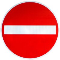 ORIGINAL Verkehrsschild Nr 267 RA2 " Verbot der...