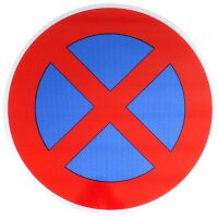 ORIGINAL Verkehrsschild Nr. 283 600 mm " Absolutes Halteverbot " RA2 600 mm