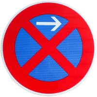 ORIGINAL Verkehrsschild 283-21 Absolutes Halteverbot...