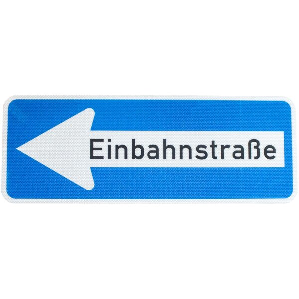 ORIGINAL Verkehrsschild 220-10 Einbahnstraße linksweisend Schild Schilder RA2