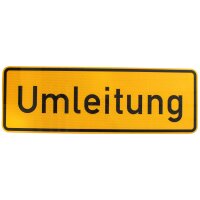 ORIGINAL Verkehrsschild 457.1 Umleitung Ankündigung...