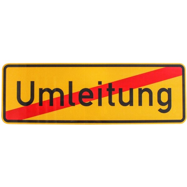 ORIGINAL Verkehrsschild Nr 457.2  Ende der Umleitung Strassenschild Schilder RA2