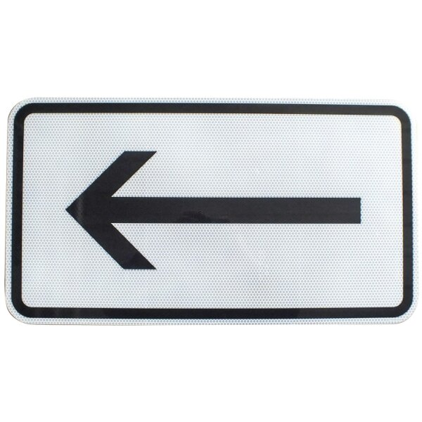 ORIGINAL Verkehrszeichen 1000-10 Richtungsangabe Linksweisend Strassenschild RA2