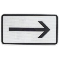 ORIGINAL Schild 1000-20 Richtungsangabe Rechtsweisend...