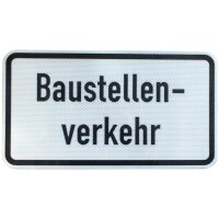 ORIGINAL Verkehrsschild 1007-38 Baustellenverkehr...