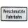 ORIGINAL Verkehrszeichen 1007-35 Verschmutzte Fahrbahn Strassenschild 330 x 600