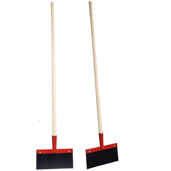 Stoßscharre 30 cm mit Stiel