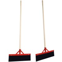 Stoßscharre 50 cm MIT STREBE und Hartholz-Stiel