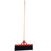 Stoßscharre 50 cm MIT STREBE und Hartholz-Stiel