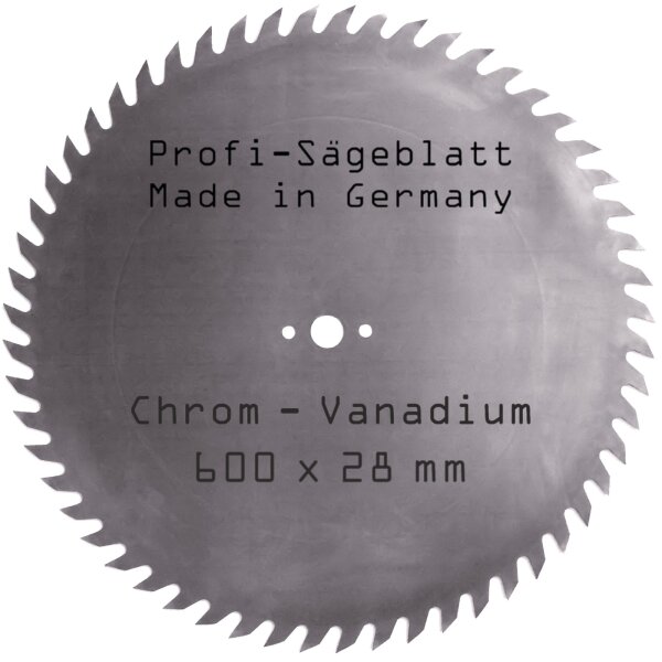 CV - Sägeblatt 600 x 30 mm 56CV