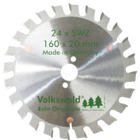 Voklswald® HM-Kreissägeblatt SWZ 160x20mm Z= 24