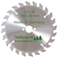 Volkswald® HM-Sägeblatt W 160x20mm Z= 24