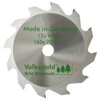 Vokswald ® HM-Sägeblatt W 165x20mm...
