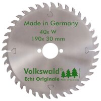 Volkswald® HM-Sägeblatt W 190x30mm Z= 40