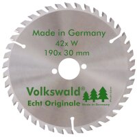 Volkswald® HM-Sägeblatt W 190x30mm Z= 42