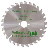 Volkswald® HM-Sägeblatt W 210x30mm Z= 30