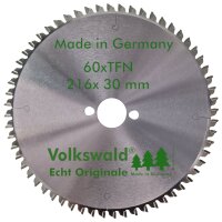 Volkswald® HM-Sägeblatt TFN 216x30mm Z= 60