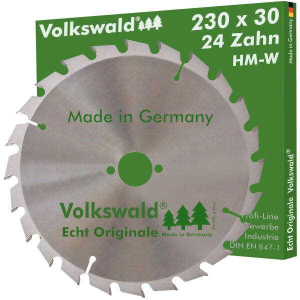 Volkswald® HM-Sägeblatt W 230x30mm Z=24