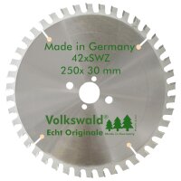 Volkswald® HM-Sägeblatt SWZ 250x30mm Z= 42