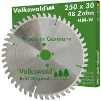 Volkswald® HM-Sägeblatt WNE 250x30mm Z= 48