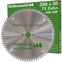 Volkswald® HM-Sägeblatt KW 300x30mm Z=72