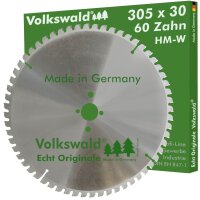 Volkswald® HM-Sägeblatt W 305x30mm Z= 60