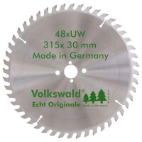 Volkswald® HM-Sägeblatt UW 315x30mm Z=48