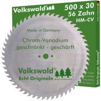 Volkswald® Sägeblatt CV 500 x 30 mm Z= 56