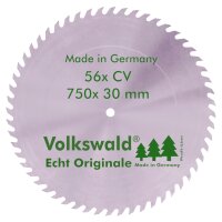 Volkswald® Sägeblatt CV 750 x 30 mm Z= 56