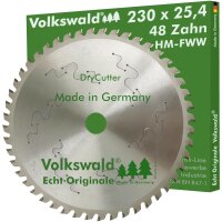 Volkswald® HM-Sägeblatt DryCutter FWW 230x25,4...