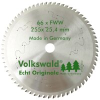 Volkswald® HM-Sägeblatt DryCutter FWW 255x25,4...