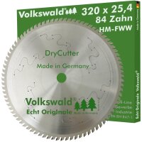 Volkswald® HM-Sägeblatt DryCutter FWW 320x25,4...