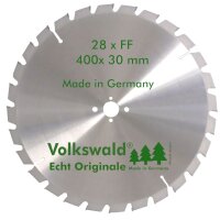 Volkswald® HM-Sägeblatt FF 400 x 30 mm Z= 28...