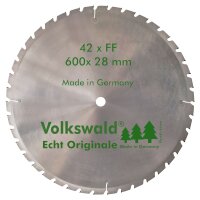 Volkswald® HM-Sägeblatt FF 600 x 28 mm Z= 42...