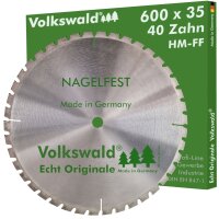Volkswald® HM-Sägeblatt FF 600 x 35 mm Z= 42...