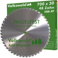 Volkswald® HM-Sägeblatt FF 700 x 30 mm Z=48...